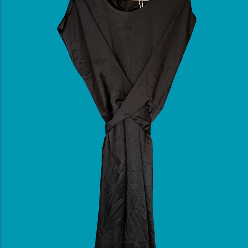 NWT ✨Bohme Black Formal Twist-Front Maxi Dress- XL